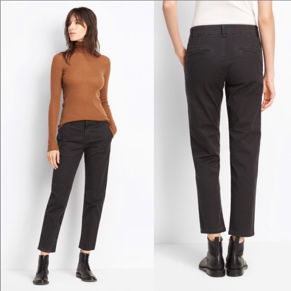Vince chino pants black color size 12.